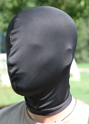 lycra hood bdsm bondage